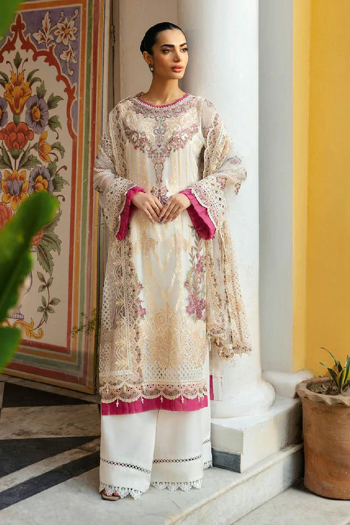 Ramsha - Dastak Luxury Chiffon Collection Vol 1 - Q-107 - Unstitched