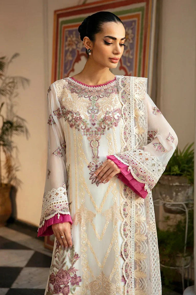 Ramsha - Dastak Luxury Chiffon Collection Vol 1 - Q-107 - Unstitched