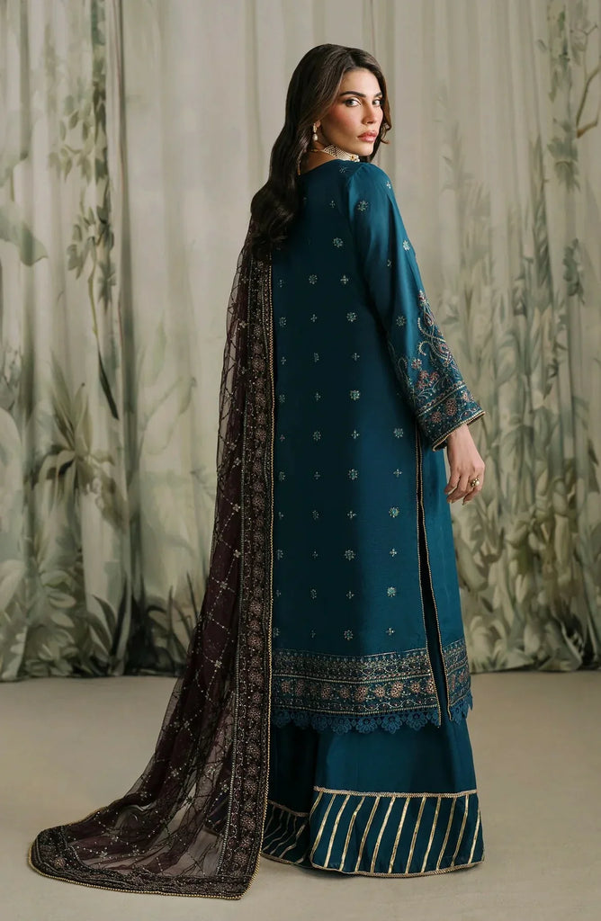 Zarif - Raw Silk Collection - ZRF-RW-03 REENA - Unstitched