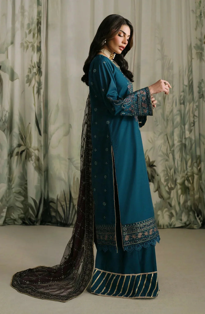 Zarif - Raw Silk Collection - ZRF-RW-03 REENA - Unstitched