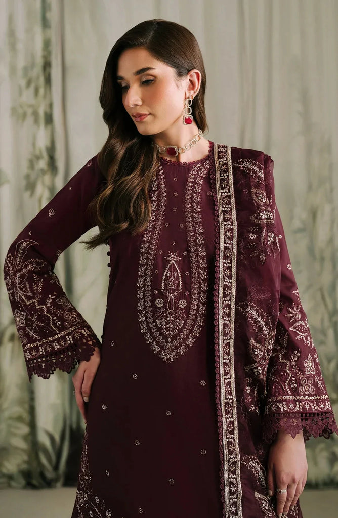 Zarif - Raw Silk Collection - ZRF-RW-04 LIANA - Unstitched