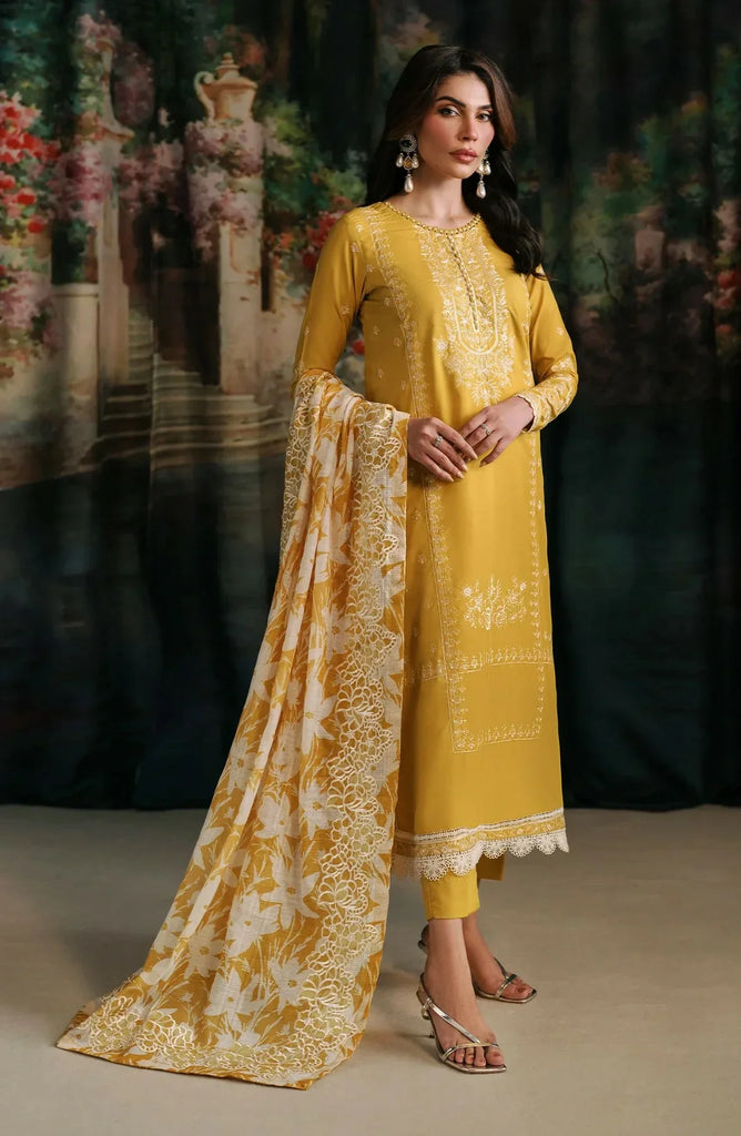 Zarif - Raw Silk Collection - ZRF-RW-06 AZAL - Unstitched