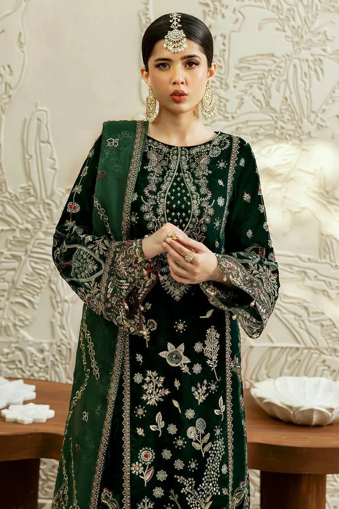 Ramsha - Premium Embroidered Velvet Collection Vol 6 - V-607 - Unstitched