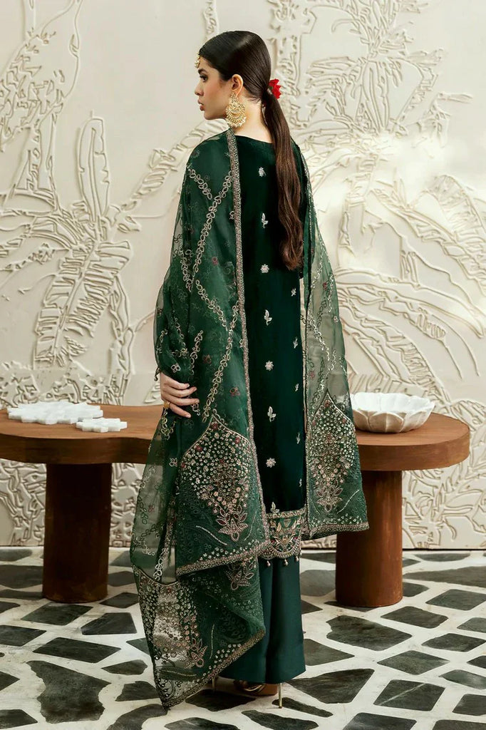 Ramsha - Premium Embroidered Velvet Collection Vol 6 - V-607 - Unstitched