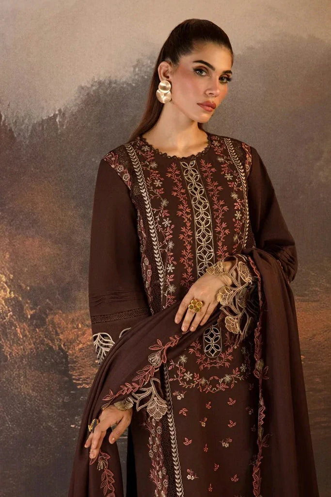 Rang Rasiya - Premium Winter Edit - 07 Hot Choclate - Unstitched