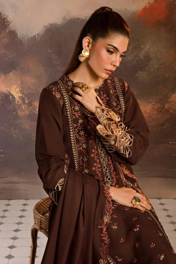 Rang Rasiya - Premium Winter Edit - 07 Hot Choclate - Unstitched