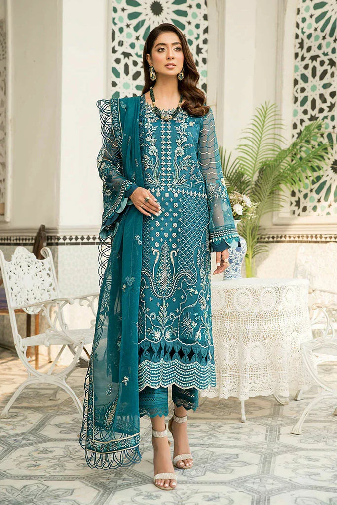 Suveez - Qalb Luxury Collection Vol 6 - 04 RUYA - Unstitched