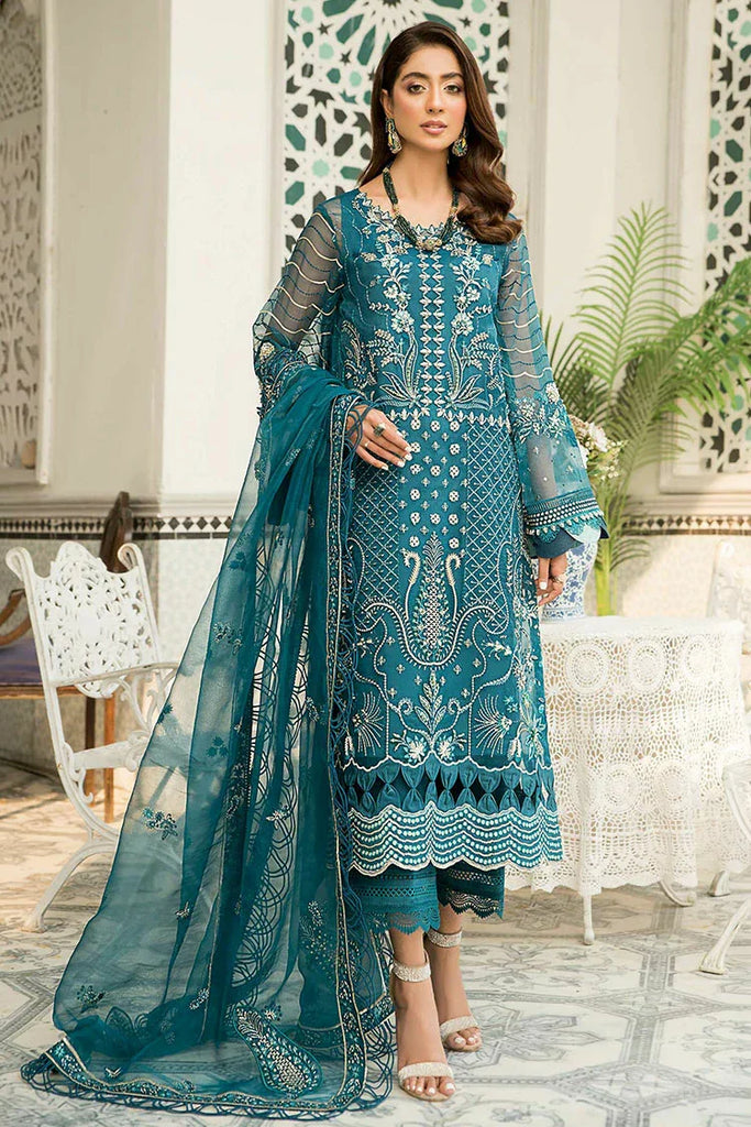 Suveez - Qalb Luxury Collection Vol 6 - 04 RUYA - Unstitched