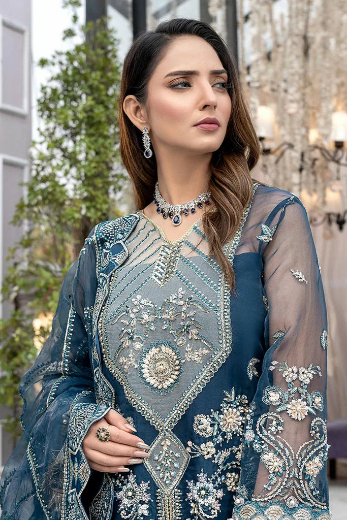 Suveez - Qalb Luxury Collection Vol 6 - 05 Nigaar - Unstitched