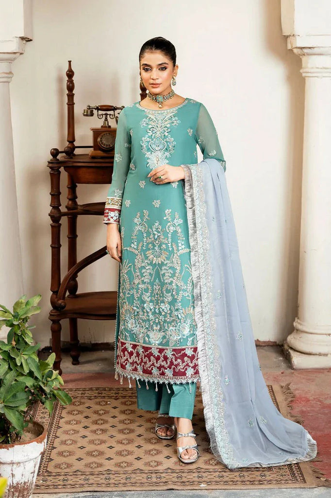 Serene - Sitarah Luxury Chiffon Collection - I-211 Nikhat - Unstitched