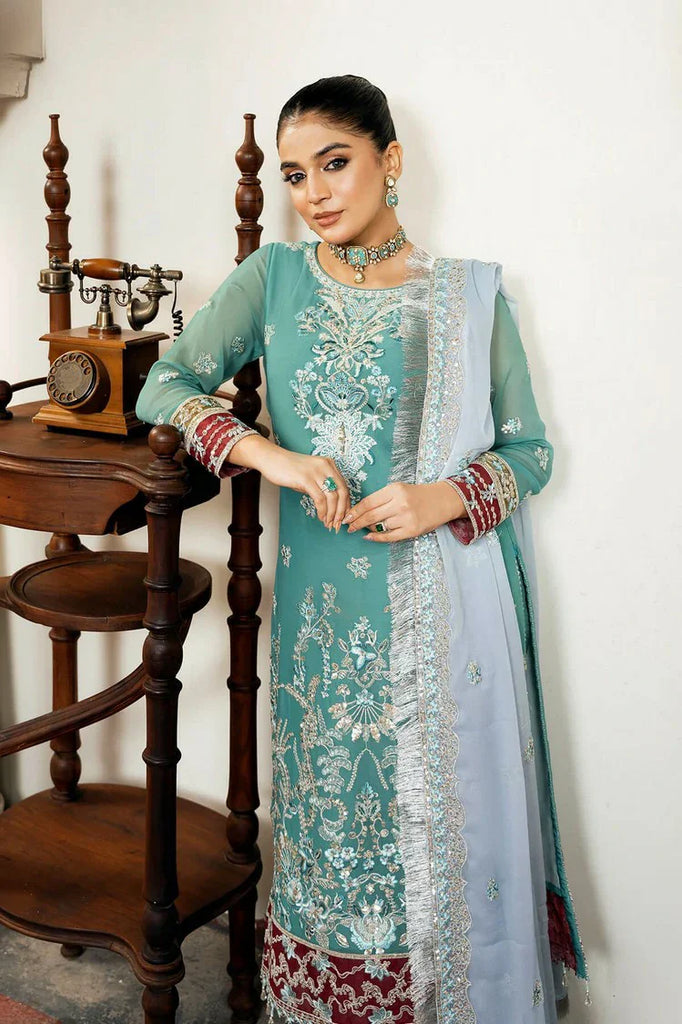 Serene - Sitarah Luxury Chiffon Collection - I-211 Nikhat - Unstitched