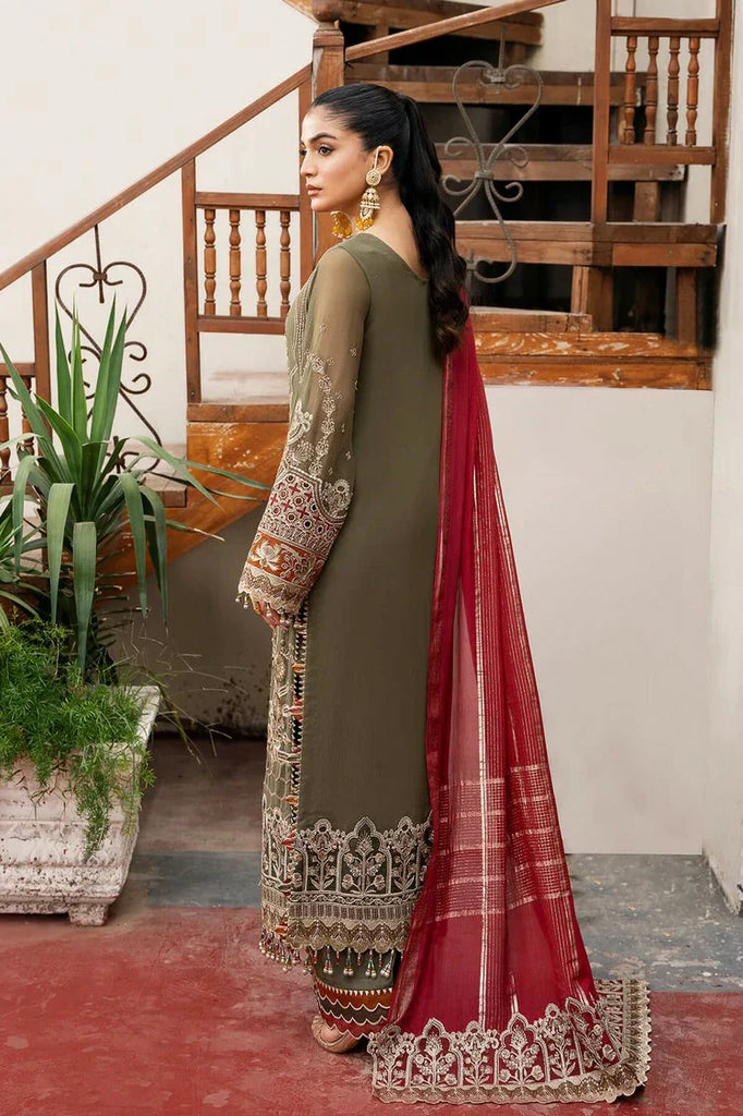 Serene - Sitarah Luxury Chiffon Collection - I-214 Chaandni - Unstitched