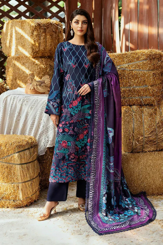 Ramsha - Reet Embroidered Karandi Collection Vol 11 - R-1110 - Unstitched