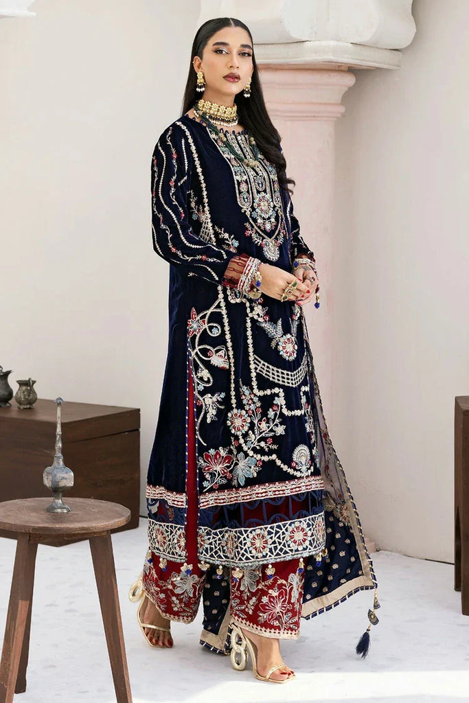 Zebtan - Andaz E Makhmal Wedding Collection - ZAM-11 - Unstitched