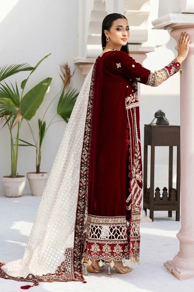 Zebtan - Andaz E Makhmal Wedding Collection - ZAM-02 - Unstitched