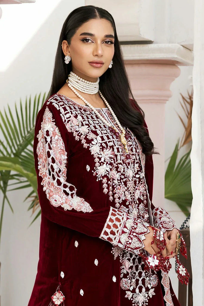 Zebtan - Andaz E Makhmal Wedding Collection - ZAM-06 - Unstitched