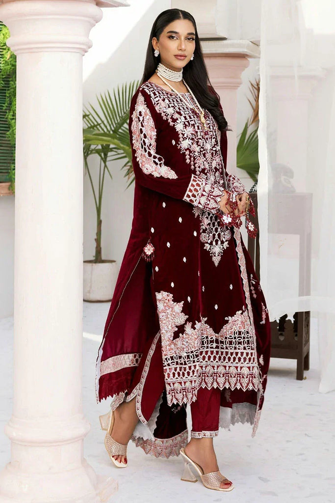 Zebtan - Andaz E Makhmal Wedding Collection - ZAM-06 - Unstitched