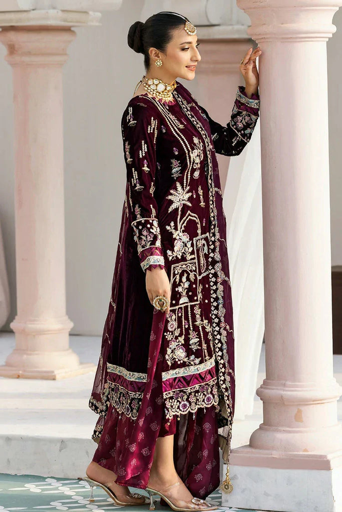 Zebtan - Andaz E Makhmal Wedding Collection - ZAM-09 - Unstitched