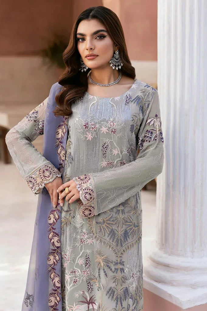 Ramsha - Arzoo Luxury Chiffon Collection Vol 1 - U-102 - Unstitched