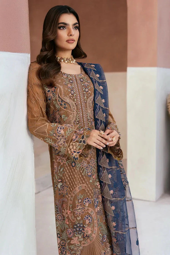 Ramsha - Arzoo Luxury Chiffon Collection Vol 1 - U-110 - Unstitched