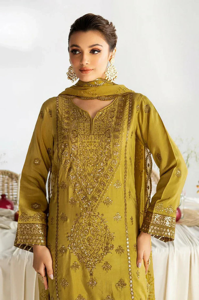 Ramsha - Aangan Raw Silk Collection Vol 1 - AA-102 - Unstitched