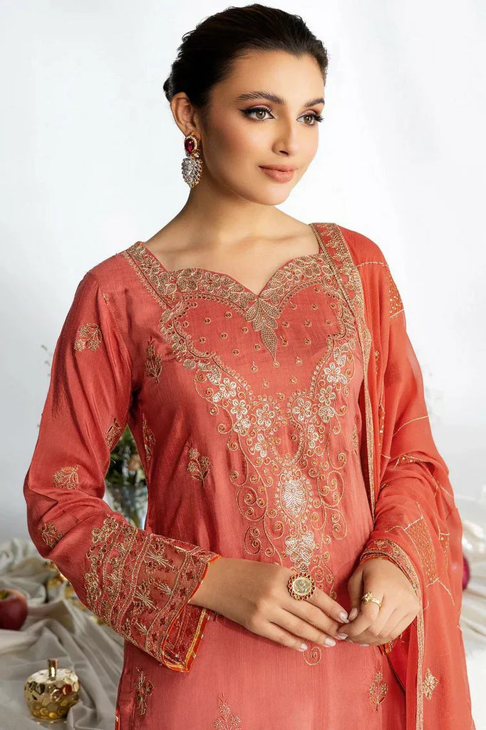 Ramsha - Aangan Raw Silk Collection Vol 1 - AA-106 - Unstitched