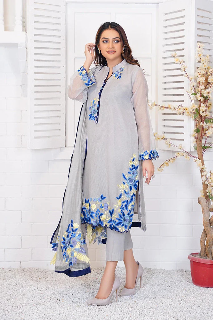 Anayra Amal - Ibtida RTW Collection - 3 PC - Surmayi