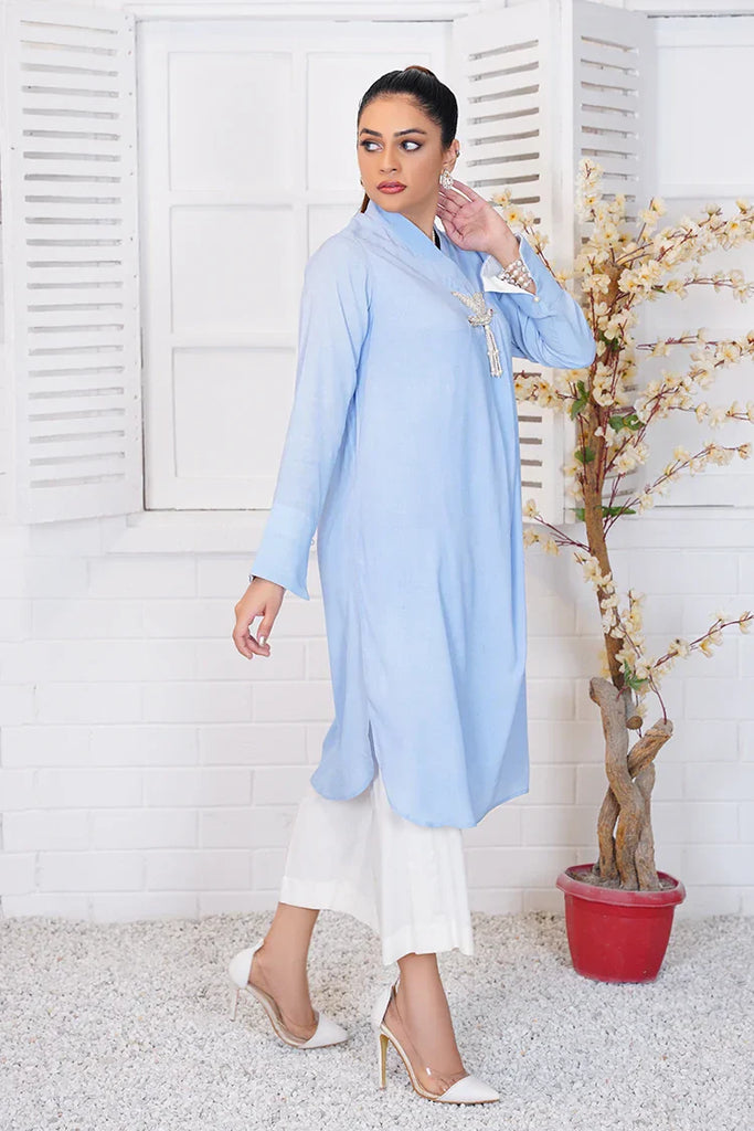 Anayra Amal - Ibtida RTW Collection - Sky Blue - 2 PC - Subh-e-Nau