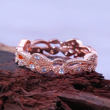 Load image into Gallery viewer, AAA Zircon  Ring - Rose Gold - AR212