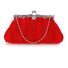 Load image into Gallery viewer, agc00346-red-crystal-evening-clutch-bag