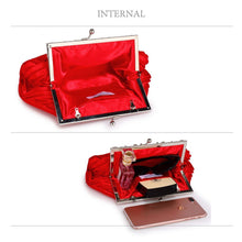 Load image into Gallery viewer, agc00346-red-crystal-evening-clutch-bag