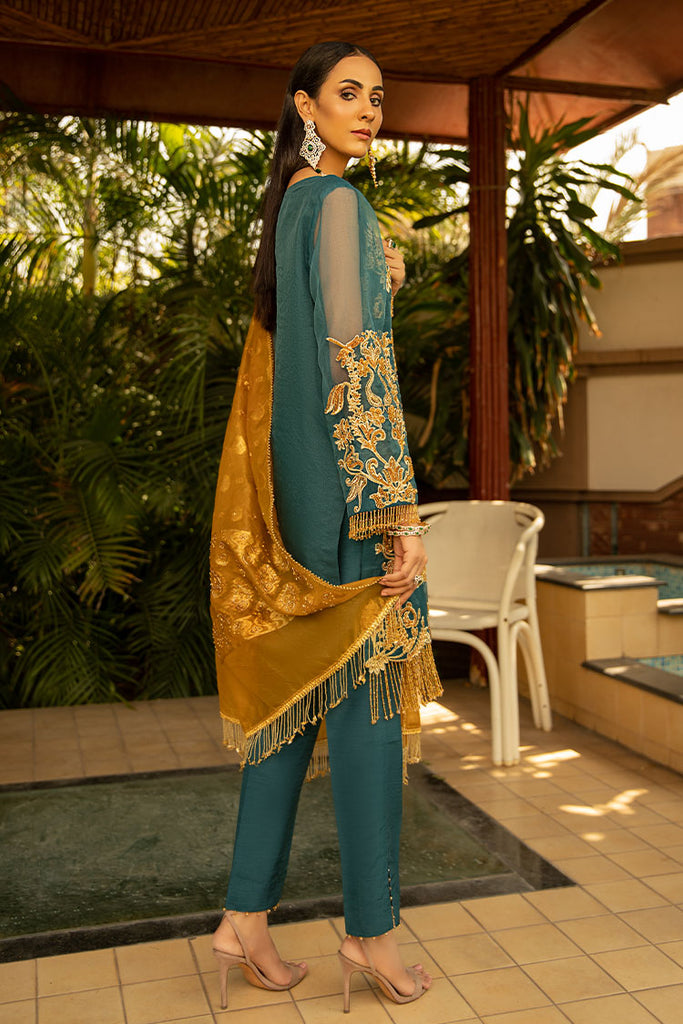 Ahmad Raza - Aaghaz Pret Collection - Feroza