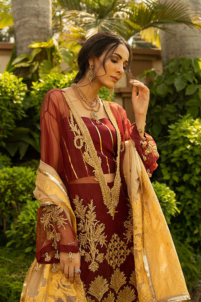 Ahmad Raza - Aaghaz Pret Collection - Mahrosh