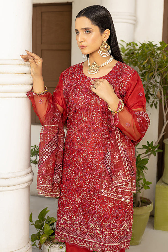 Arwa Zahra - Riwaaj Embroidered Collection - AZ241 - Unstitched