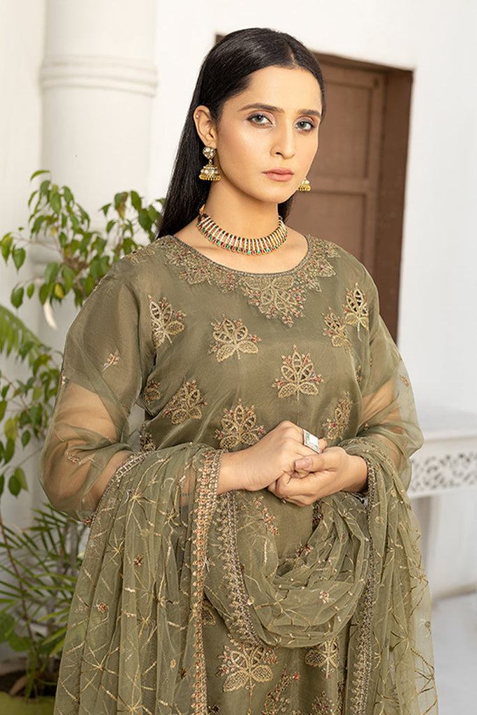 Arwa Zahra - Riwaaj Embroidered Collection - AZ242 - Unstitched