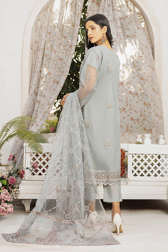 Arwa Zahra - Riwaaj Embroidered Collection - AZ245 - Unstitched