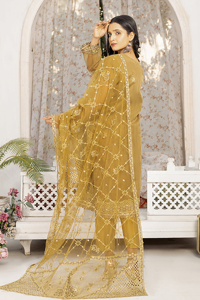 Arwa Zahra - Riwaaj Embroidered Collection - AZ246 - Unstitched