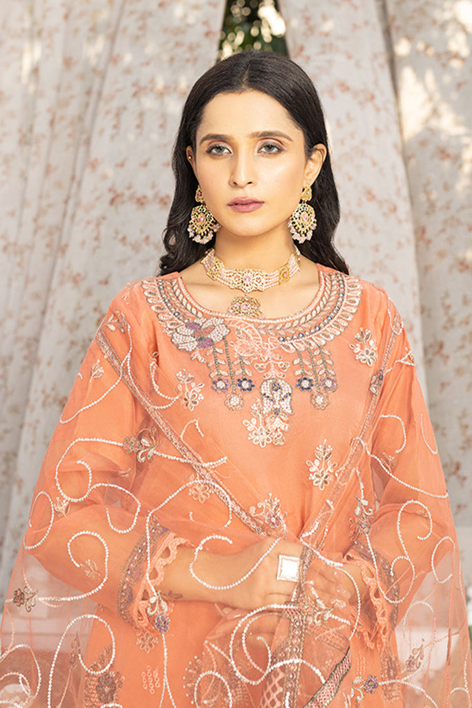 Arwa Zahra - Riwaaj Embroidered Collection - AZ247 - Unstitched