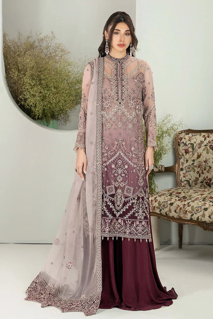 Adan's Libas - Alyana Semi Formals Chiffon Collection - 4002