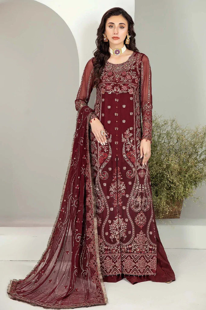 Adan's Libas - Alyana Semi Formals Chiffon Collection - 4004