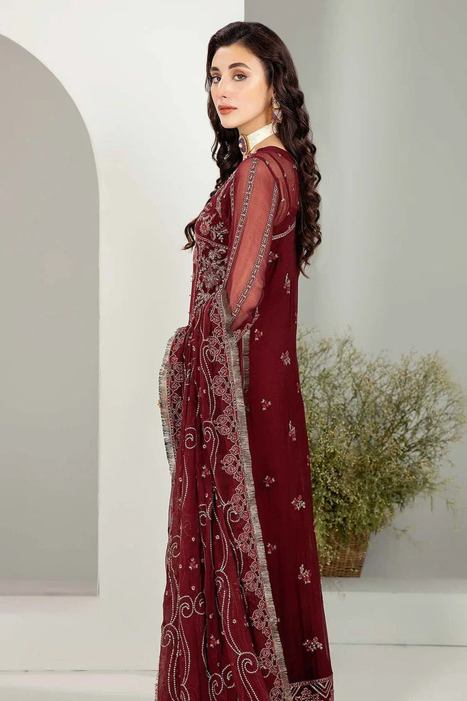 Adan's Libas - Alyana Semi Formals Chiffon Collection - 4004