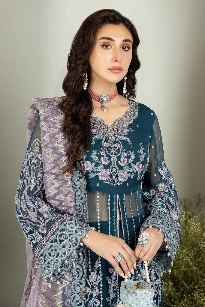 Adan's Libas - Alyana Semi Formals Chiffon Collection - 4005