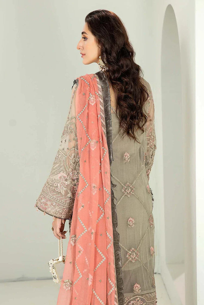 Adan's Libas - Alyana Semi Formals Chiffon Collection - 4007