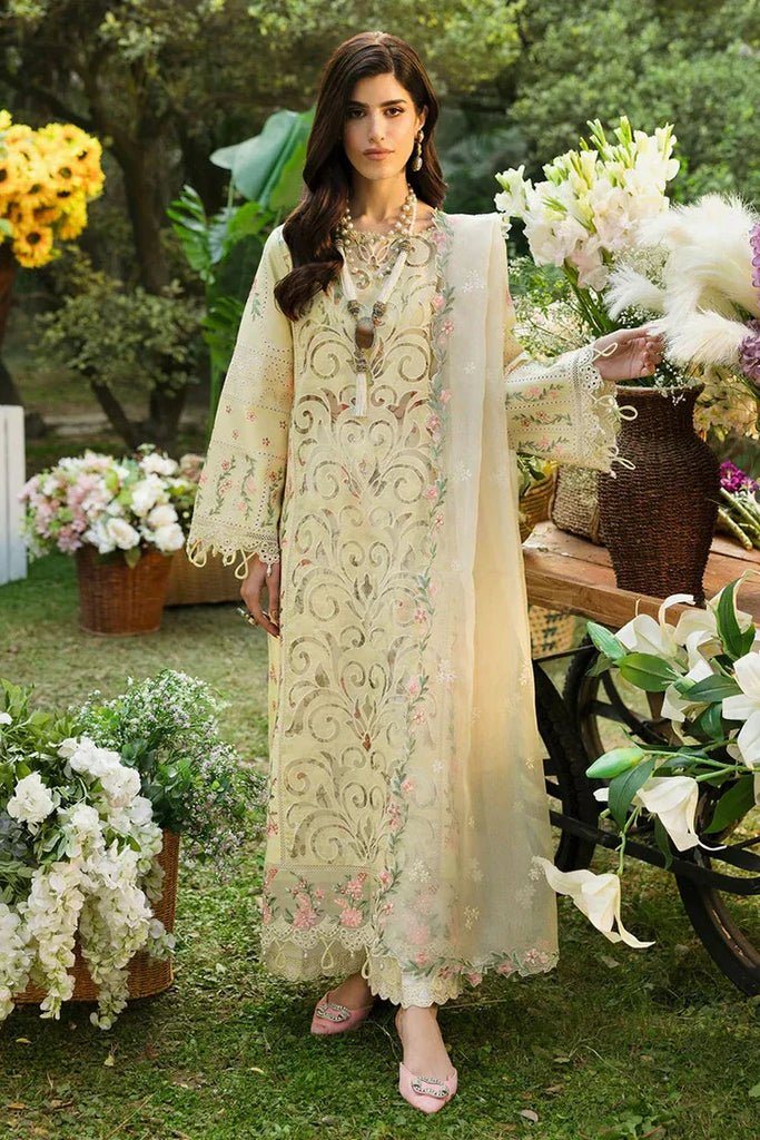 Sardinia - Floral Forest Luxury Lawn Collection - SR-807 Petal Veil - Unstitched