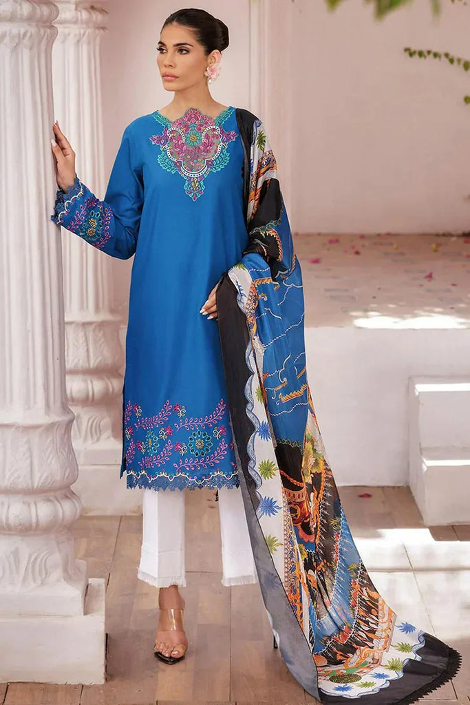 Rajbari - Nissa Chikankari Spring Summer Edition - Design 04 - Unstitched