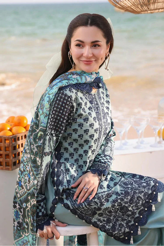 Serene - Hania Luxury Lawn Collection - SL 75 A Parizay - Unstitched