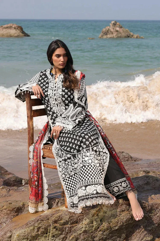 Serene - Hania Luxury Lawn Collection - SL 75 Anoud - Unstitched