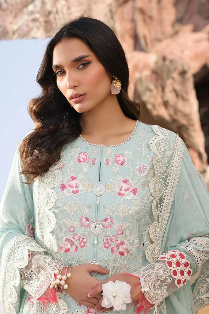 Serene - Hania Luxury Lawn Collection - SL 76 A Aidan - Unstitched