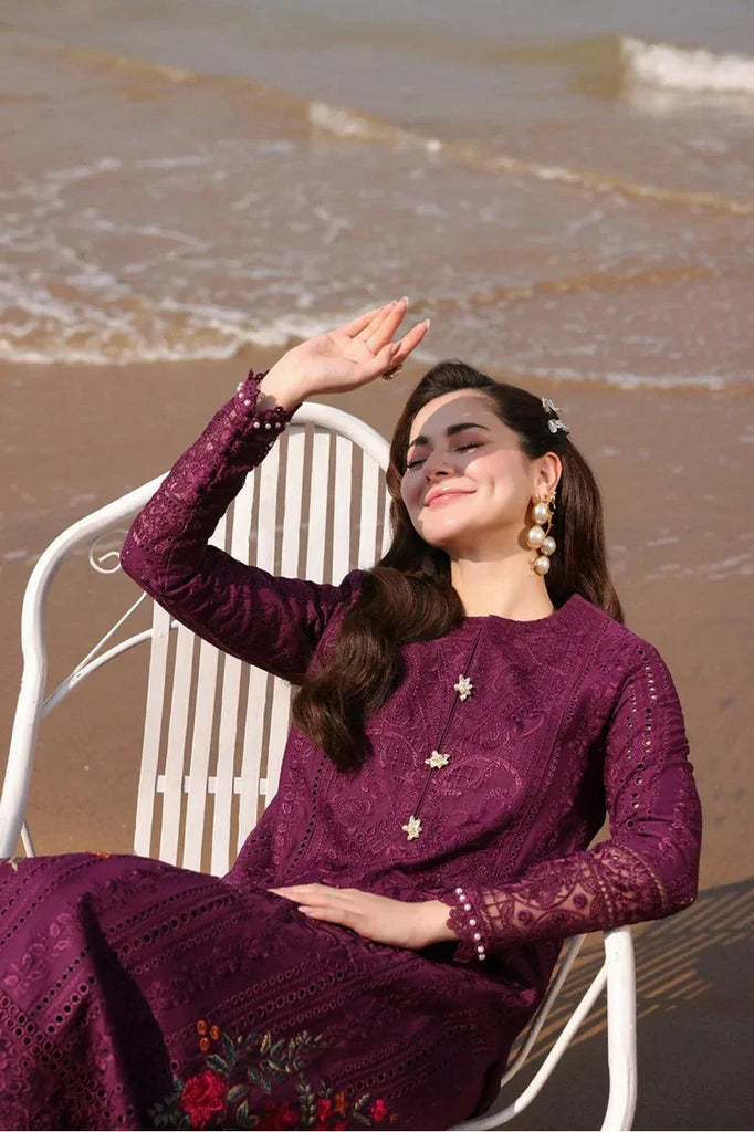 Serene - Hania Luxury Lawn Collection - SL 77 Izaan - Unstitched