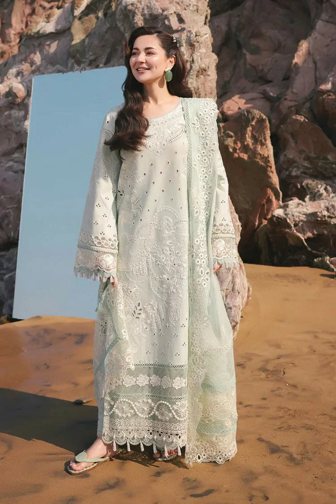 Serene - Hania Luxury Lawn Collection - SL 80 Zimal - Unstitched